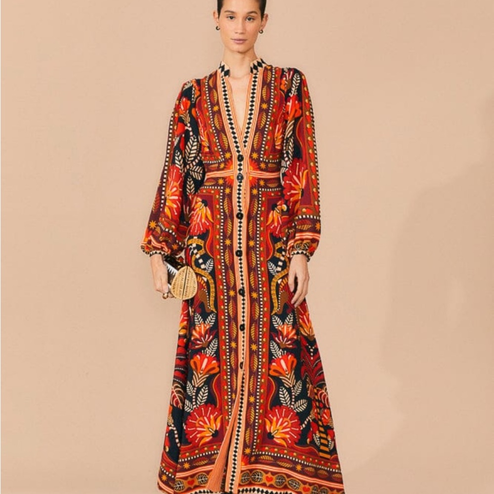 Elegant Floral Maxi Dress